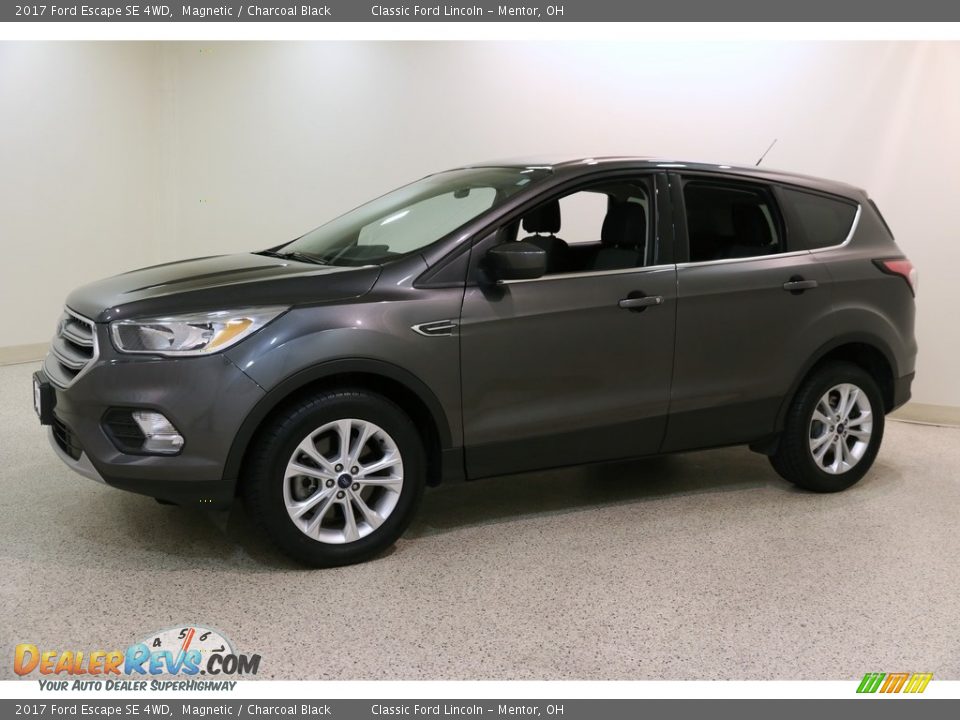 2017 Ford Escape SE 4WD Magnetic / Charcoal Black Photo #3
