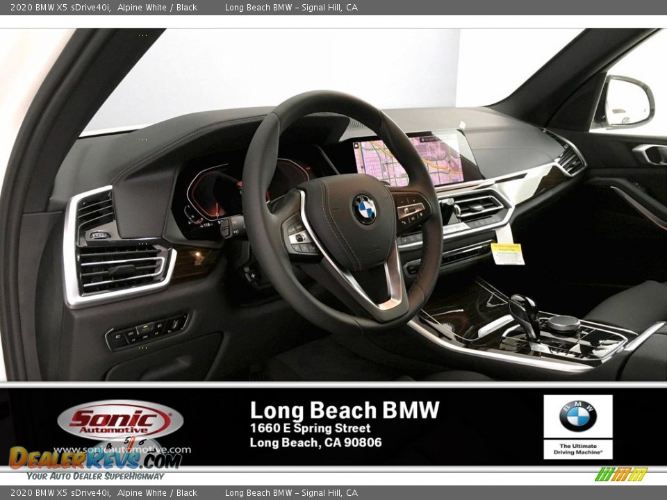2020 BMW X5 sDrive40i Alpine White / Black Photo #4