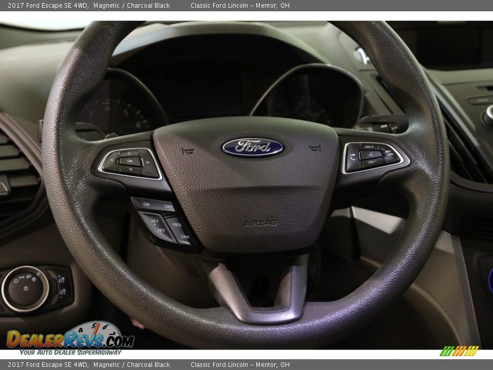 2017 Ford Escape SE 4WD Magnetic / Charcoal Black Photo #8