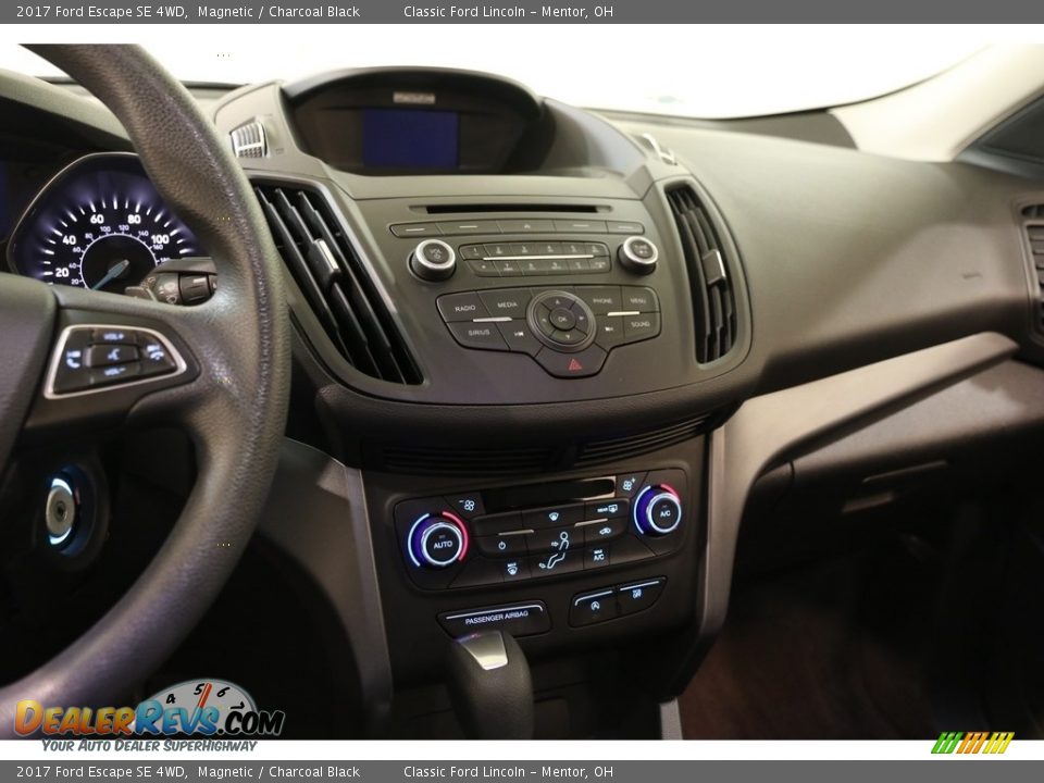 2017 Ford Escape SE 4WD Magnetic / Charcoal Black Photo #10