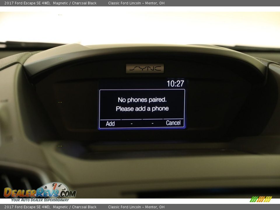 2017 Ford Escape SE 4WD Magnetic / Charcoal Black Photo #12