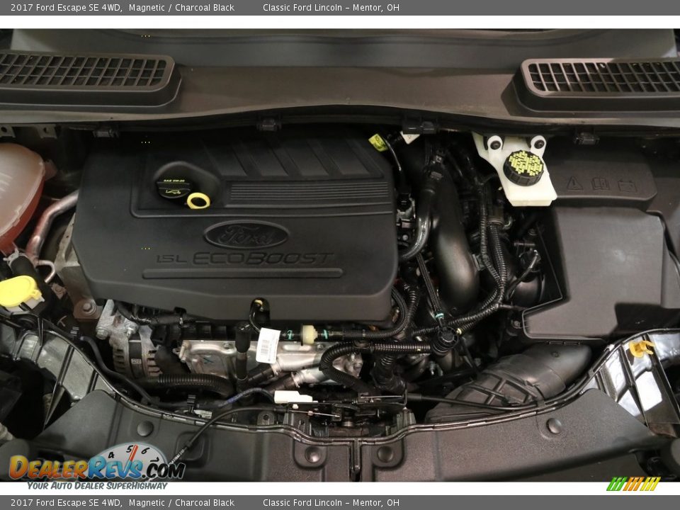 2017 Ford Escape SE 4WD Magnetic / Charcoal Black Photo #18