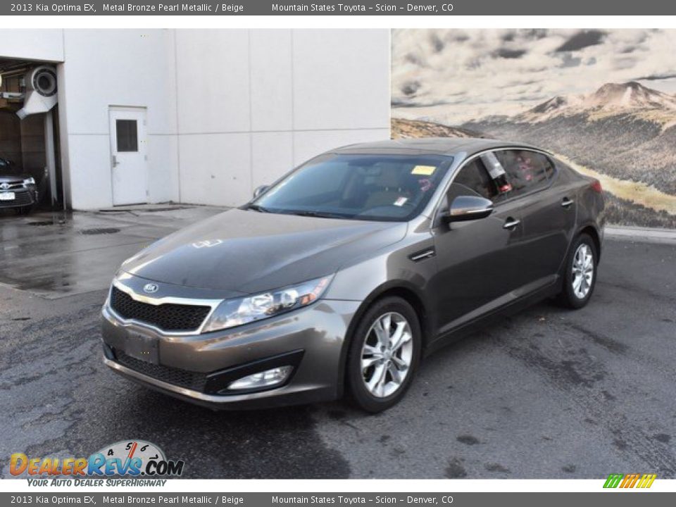 2013 Kia Optima EX Metal Bronze Pearl Metallic / Beige Photo #2