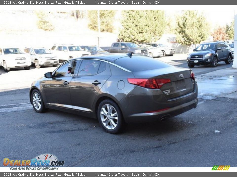 2013 Kia Optima EX Metal Bronze Pearl Metallic / Beige Photo #4