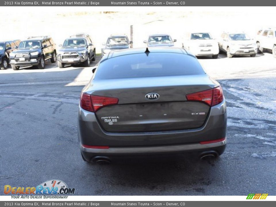 2013 Kia Optima EX Metal Bronze Pearl Metallic / Beige Photo #5