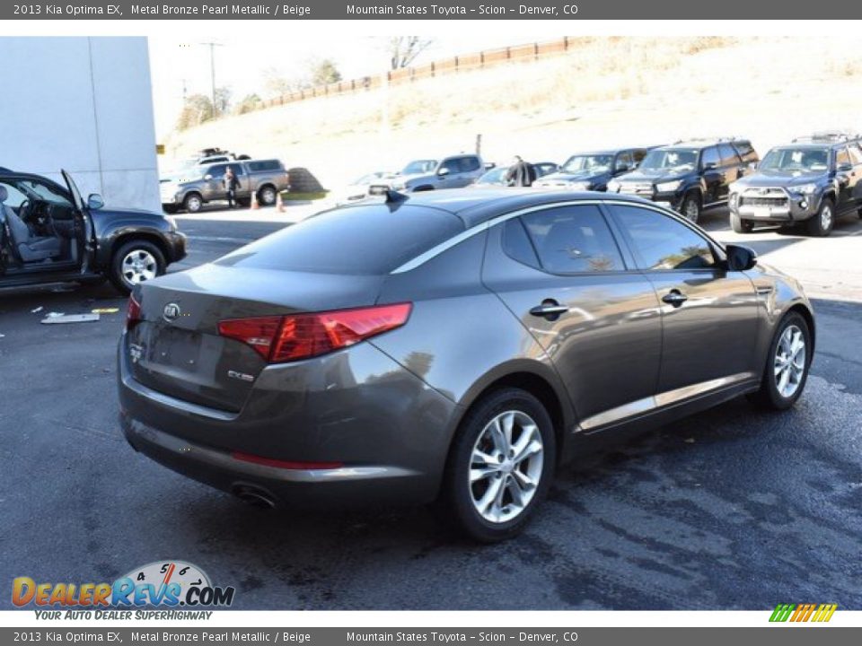 2013 Kia Optima EX Metal Bronze Pearl Metallic / Beige Photo #6