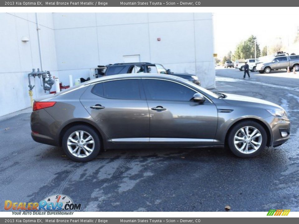 2013 Kia Optima EX Metal Bronze Pearl Metallic / Beige Photo #7