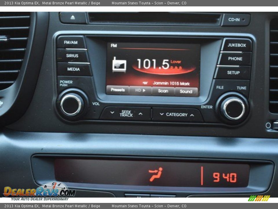 2013 Kia Optima EX Metal Bronze Pearl Metallic / Beige Photo #11