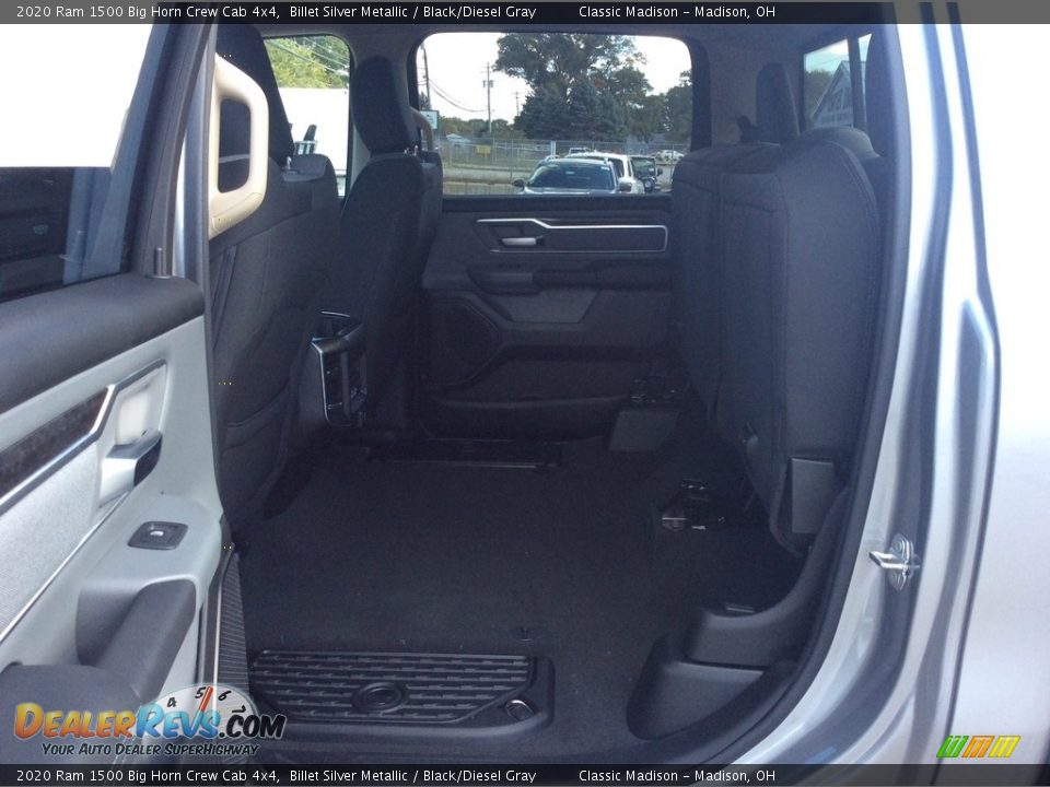 2020 Ram 1500 Big Horn Crew Cab 4x4 Billet Silver Metallic / Black/Diesel Gray Photo #17