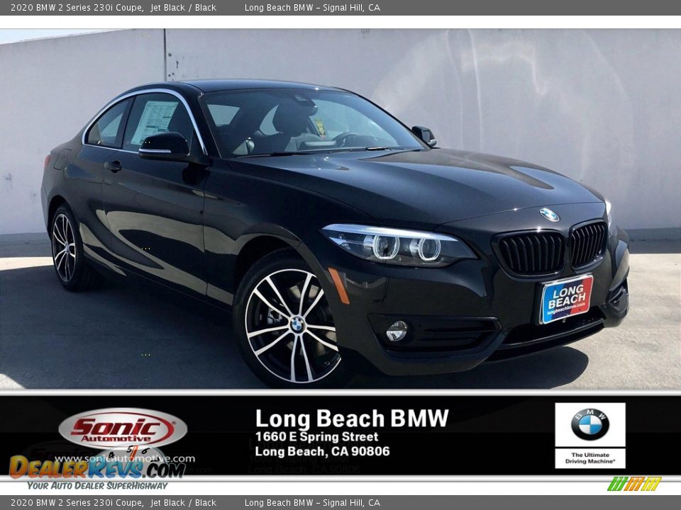 2020 BMW 2 Series 230i Coupe Jet Black / Black Photo #1