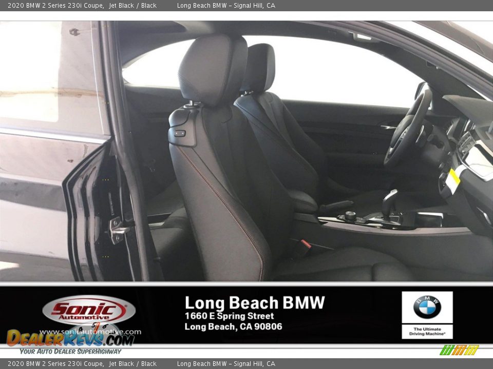 2020 BMW 2 Series 230i Coupe Jet Black / Black Photo #7