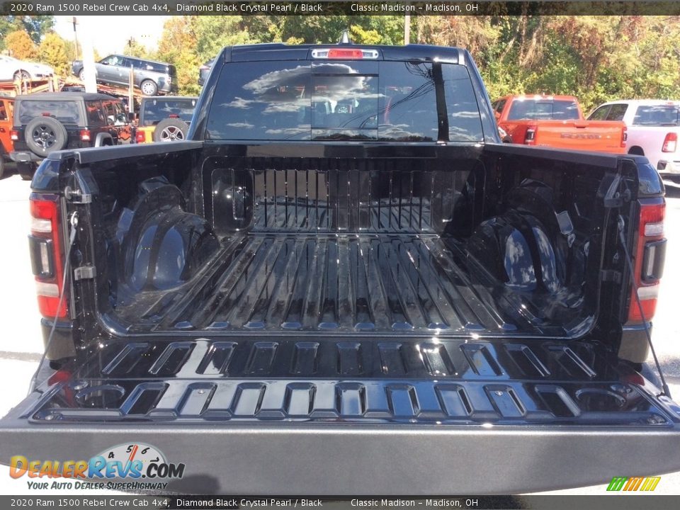 2020 Ram 1500 Rebel Crew Cab 4x4 Diamond Black Crystal Pearl / Black Photo #9