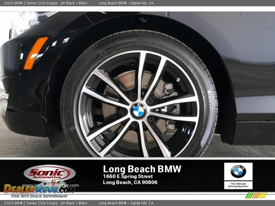 2020 BMW 2 Series 230i Coupe Jet Black / Black Photo #9
