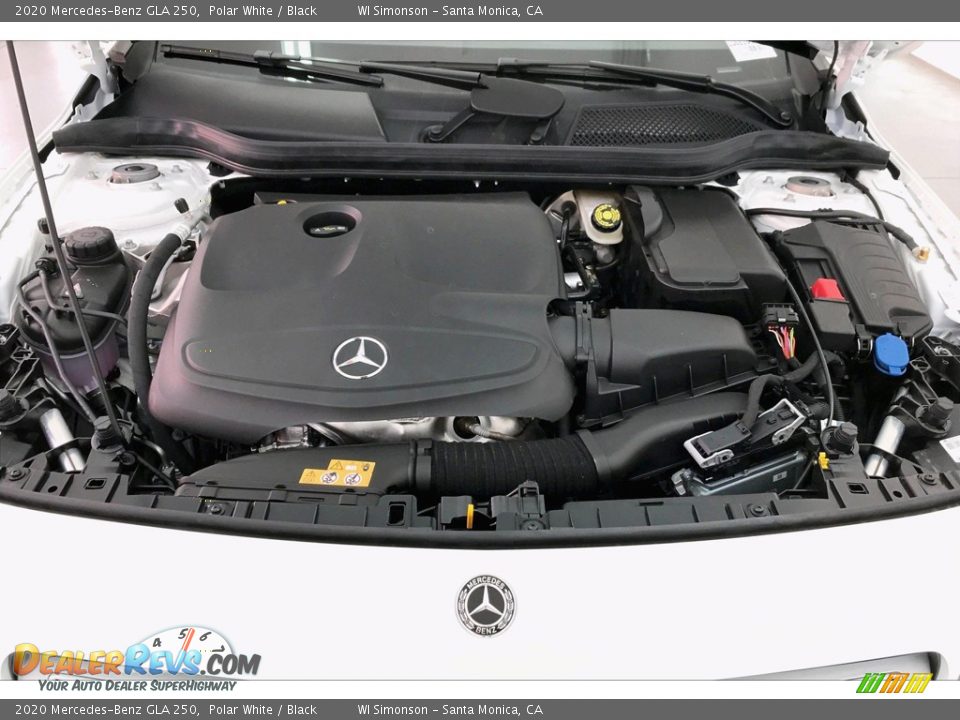 2020 Mercedes-Benz GLA 250 Polar White / Black Photo #8