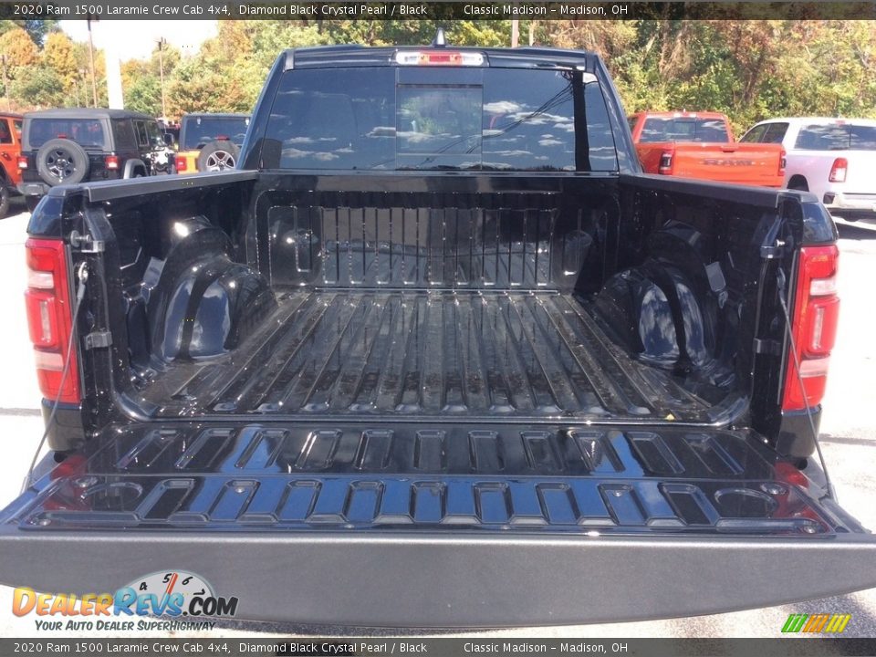 2020 Ram 1500 Laramie Crew Cab 4x4 Diamond Black Crystal Pearl / Black Photo #9