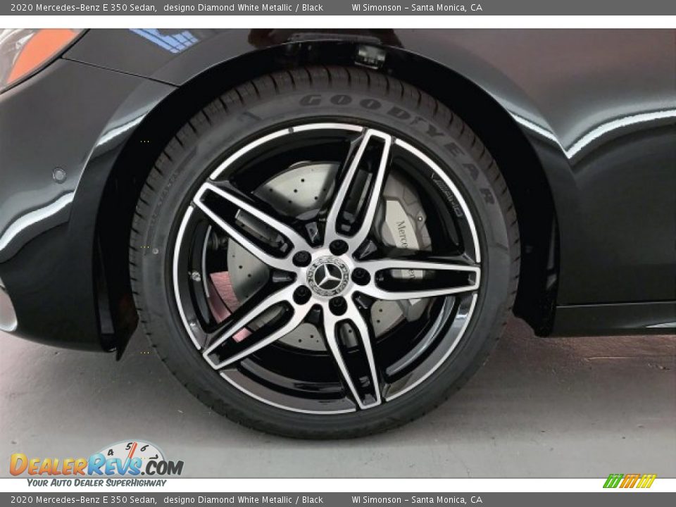 2020 Mercedes-Benz E 350 Sedan designo Diamond White Metallic / Black Photo #9