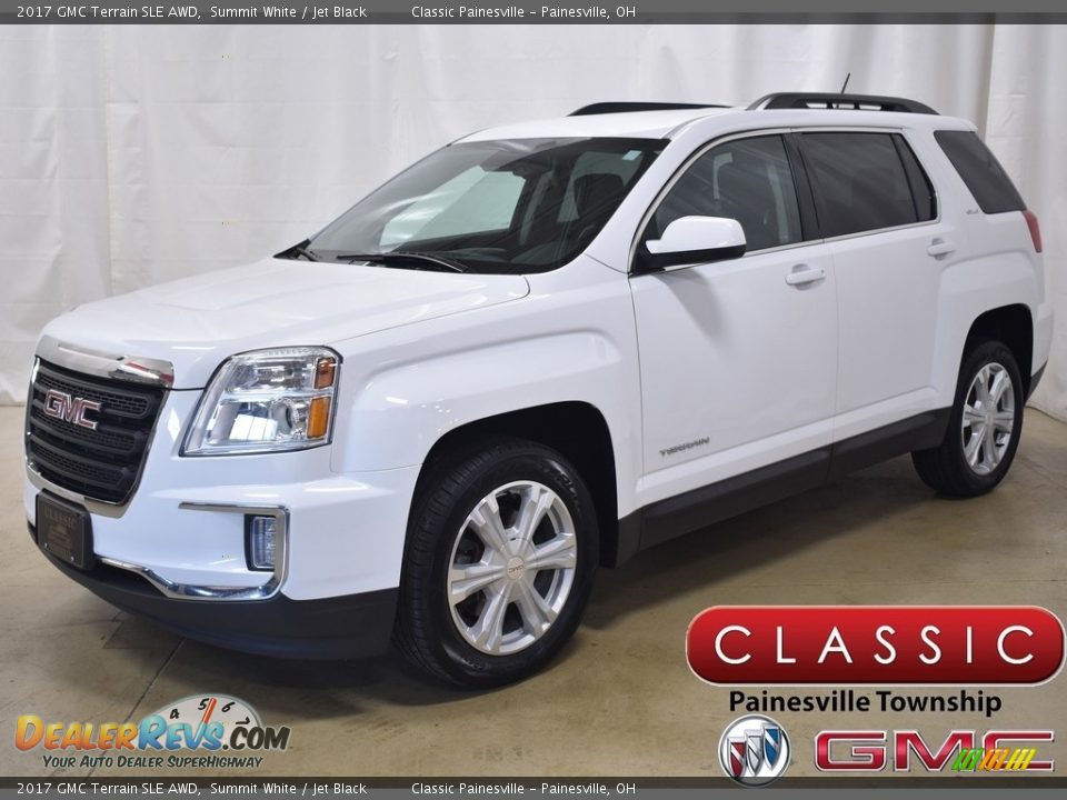 2017 GMC Terrain SLE AWD Summit White / Jet Black Photo #1