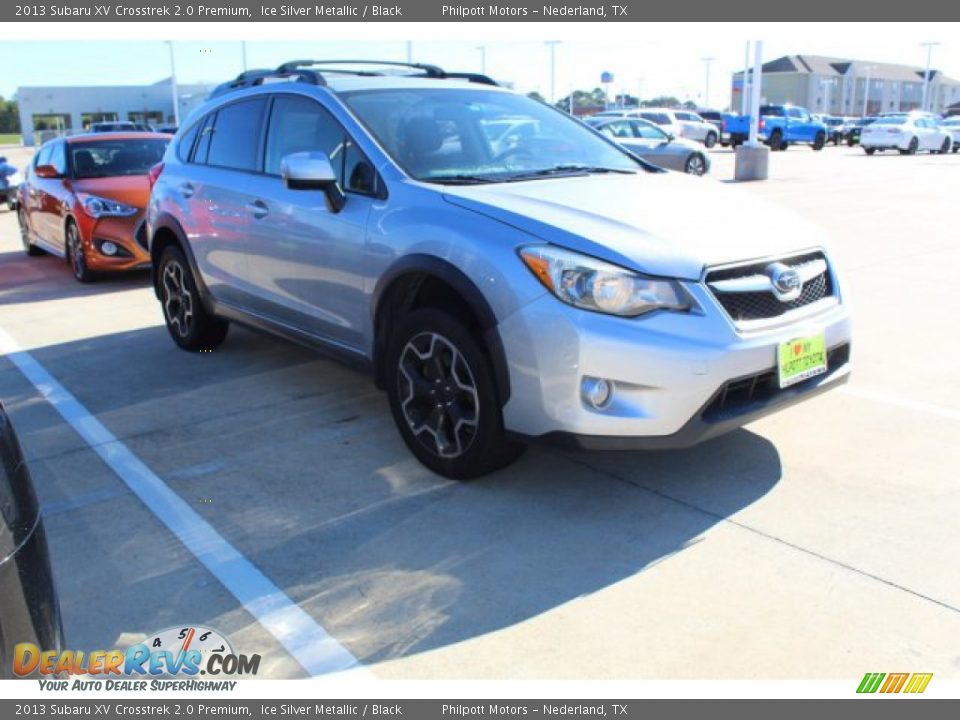 2013 Subaru XV Crosstrek 2.0 Premium Ice Silver Metallic / Black Photo #2
