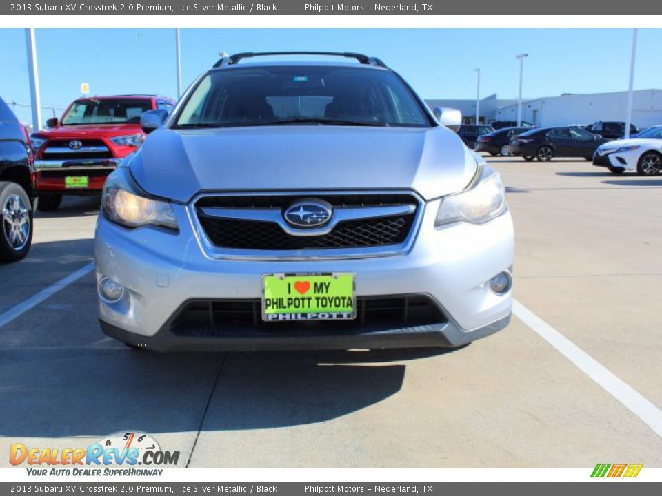 2013 Subaru XV Crosstrek 2.0 Premium Ice Silver Metallic / Black Photo #3
