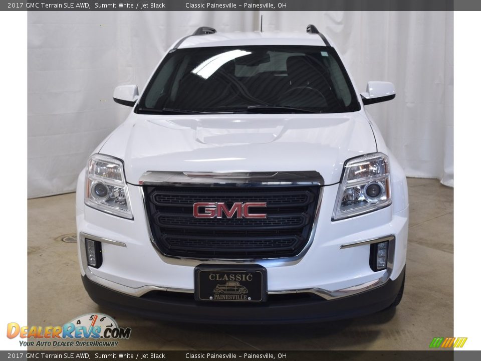 2017 GMC Terrain SLE AWD Summit White / Jet Black Photo #4