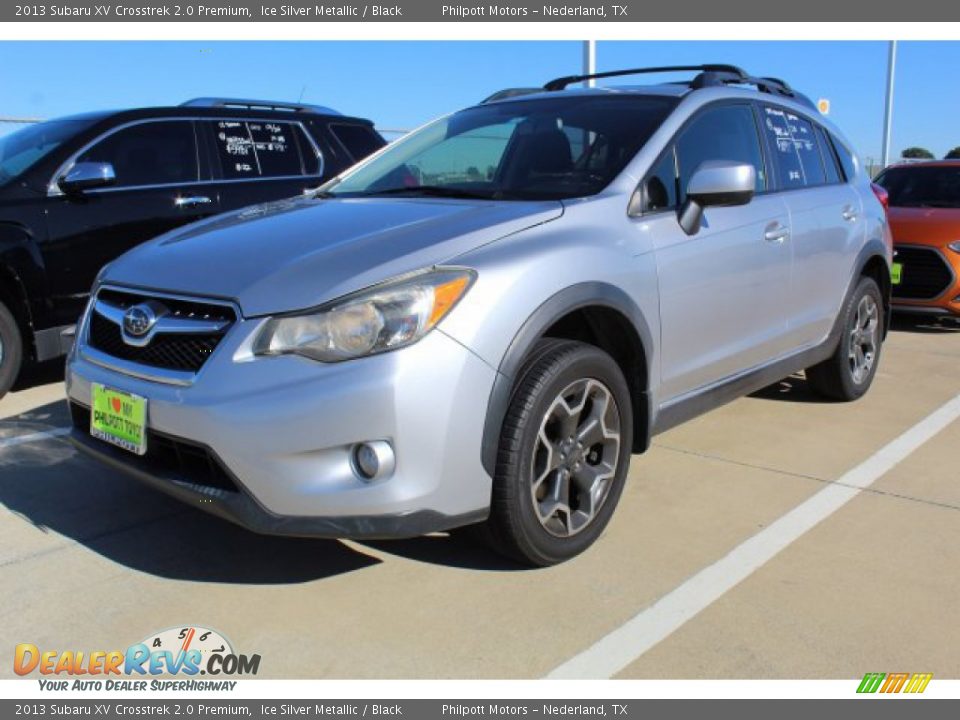 2013 Subaru XV Crosstrek 2.0 Premium Ice Silver Metallic / Black Photo #4