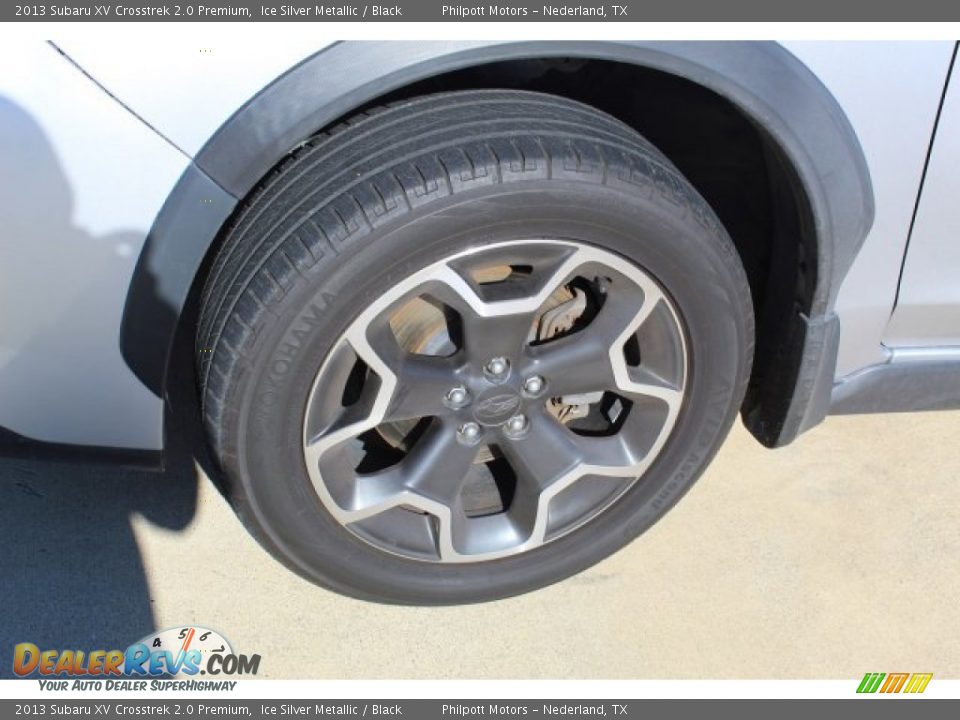 2013 Subaru XV Crosstrek 2.0 Premium Ice Silver Metallic / Black Photo #5