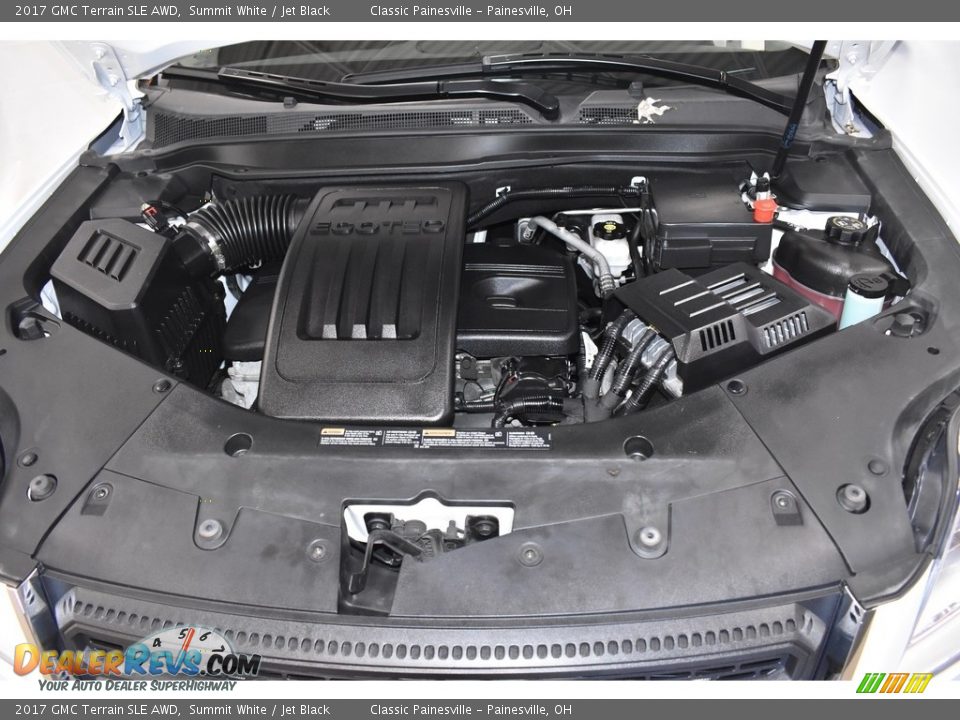 2017 GMC Terrain SLE AWD Summit White / Jet Black Photo #6