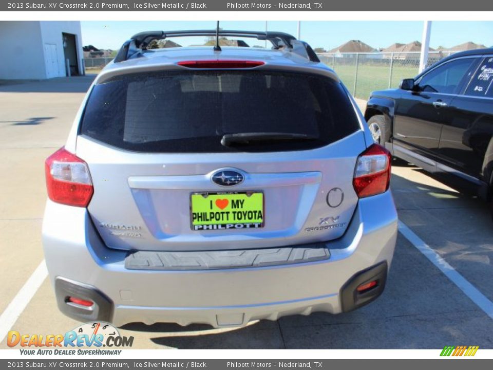 2013 Subaru XV Crosstrek 2.0 Premium Ice Silver Metallic / Black Photo #8