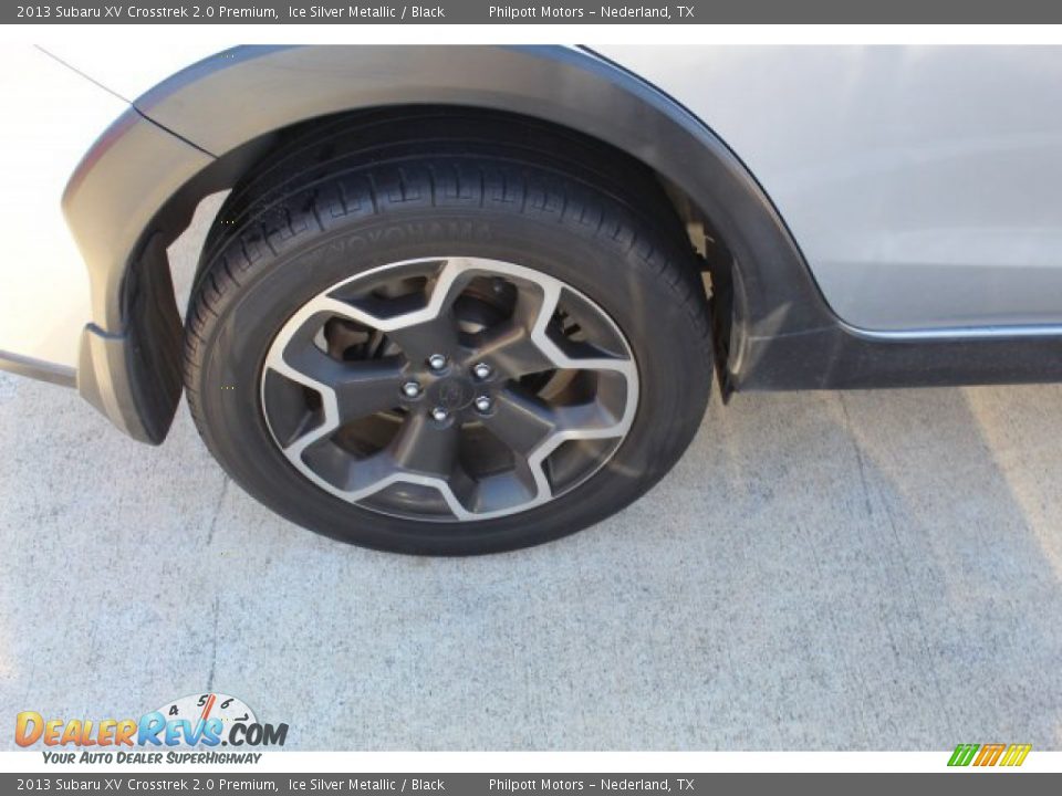 2013 Subaru XV Crosstrek 2.0 Premium Ice Silver Metallic / Black Photo #10