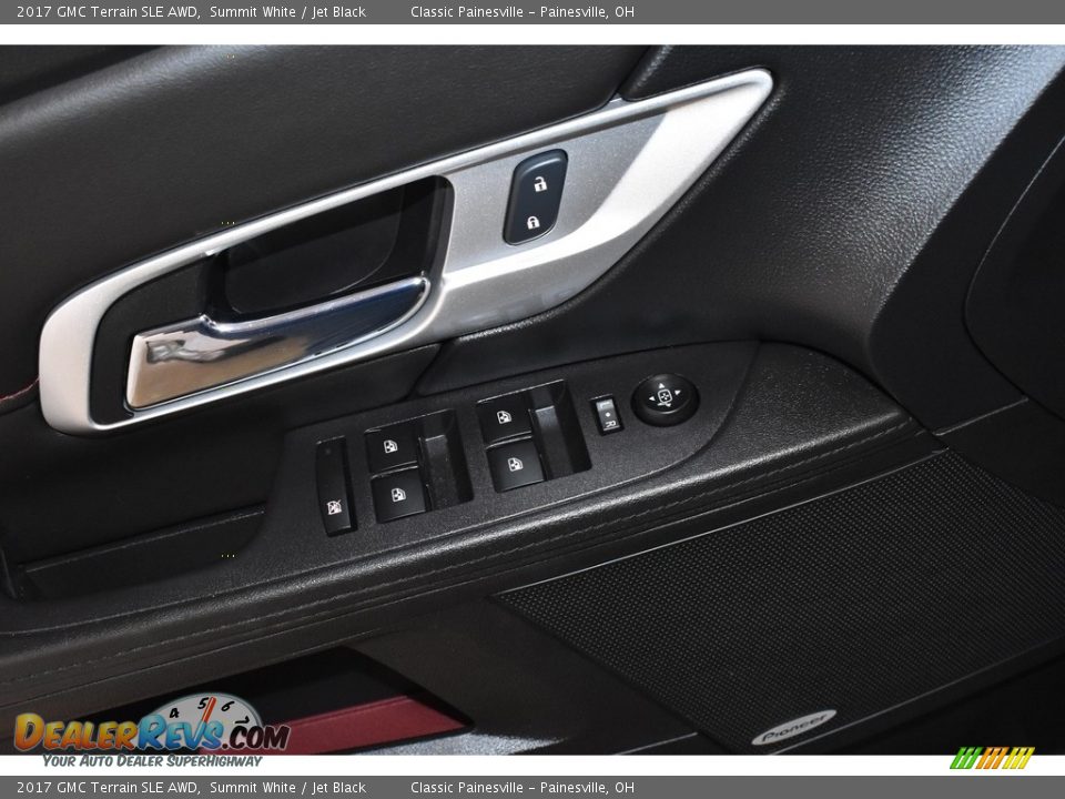 2017 GMC Terrain SLE AWD Summit White / Jet Black Photo #10