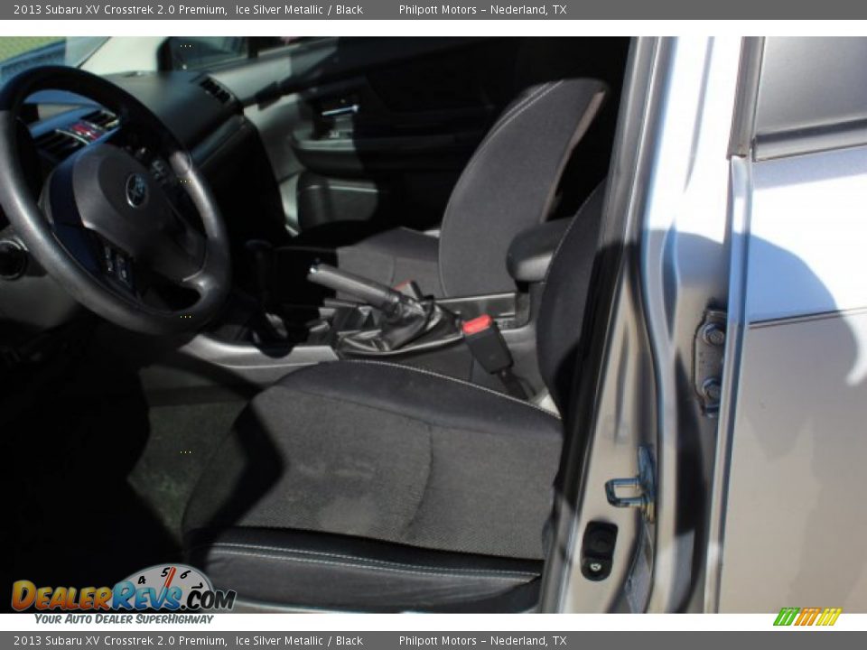 2013 Subaru XV Crosstrek 2.0 Premium Ice Silver Metallic / Black Photo #13