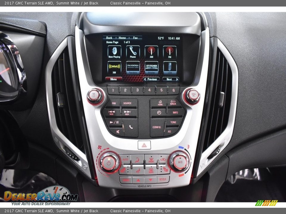 2017 GMC Terrain SLE AWD Summit White / Jet Black Photo #12