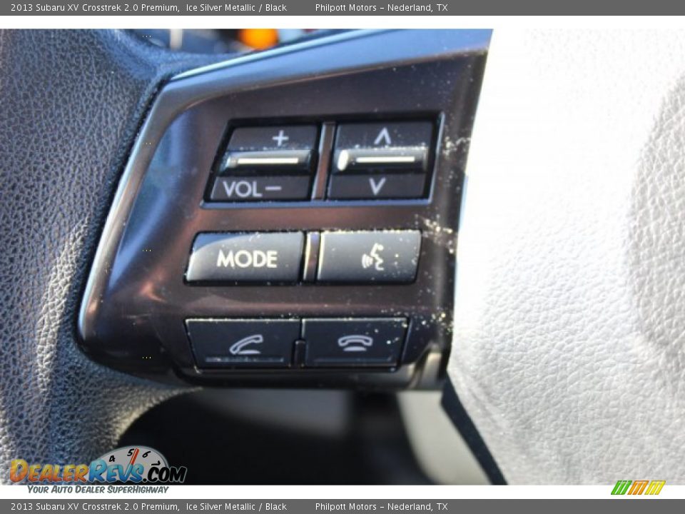 2013 Subaru XV Crosstrek 2.0 Premium Ice Silver Metallic / Black Photo #14