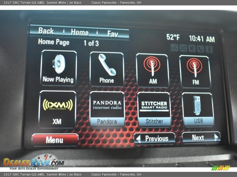 2017 GMC Terrain SLE AWD Summit White / Jet Black Photo #13