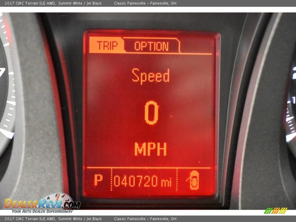 2017 GMC Terrain SLE AWD Summit White / Jet Black Photo #15