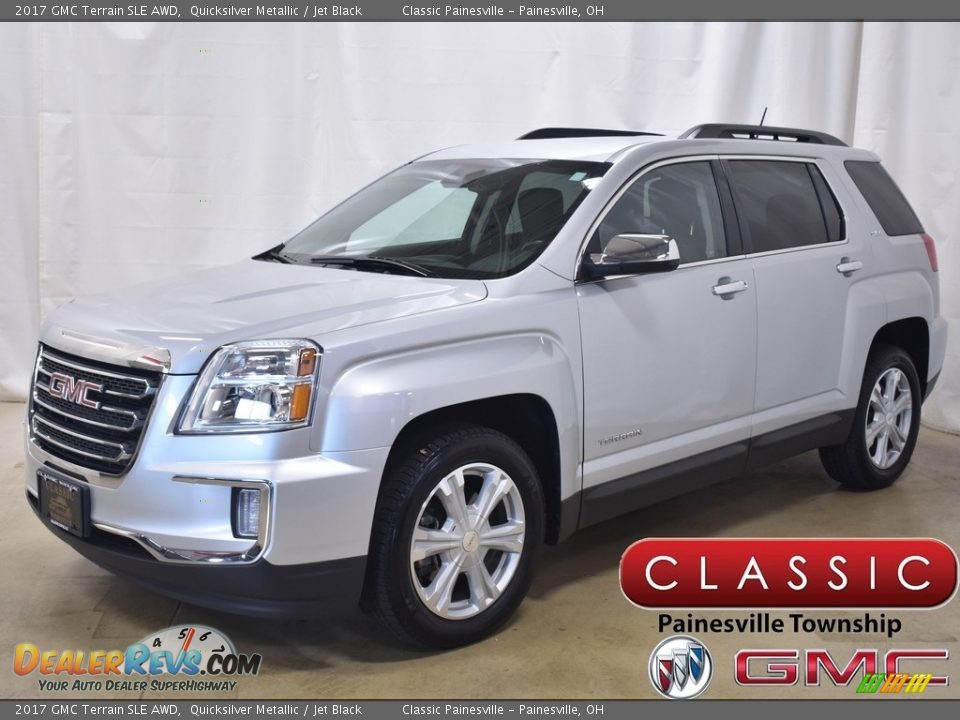 2017 GMC Terrain SLE AWD Quicksilver Metallic / Jet Black Photo #1