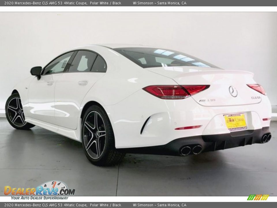 2020 Mercedes-Benz CLS AMG 53 4Matic Coupe Polar White / Black Photo #2
