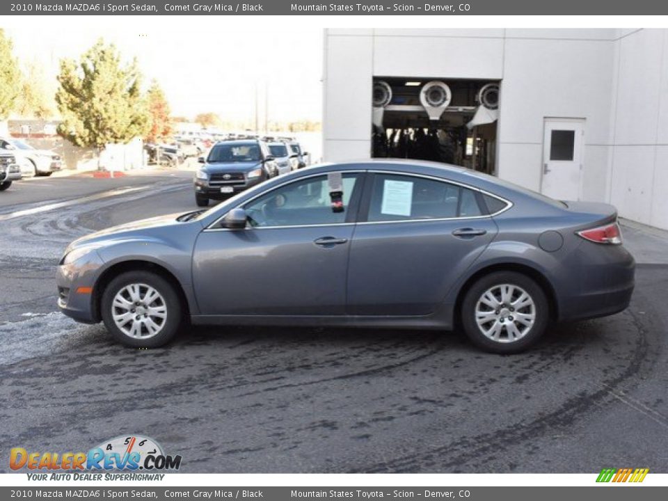 2010 Mazda MAZDA6 i Sport Sedan Comet Gray Mica / Black Photo #3