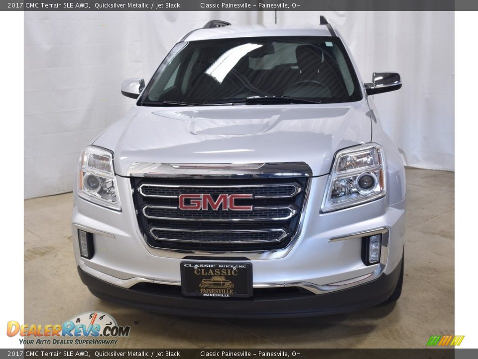 2017 GMC Terrain SLE AWD Quicksilver Metallic / Jet Black Photo #4
