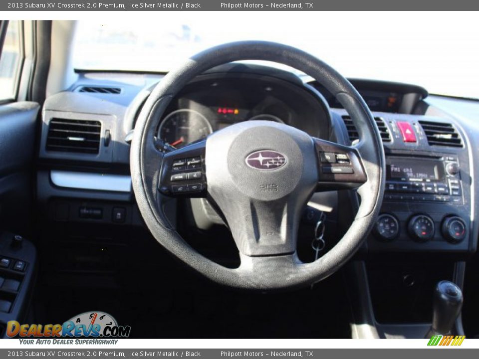 2013 Subaru XV Crosstrek 2.0 Premium Ice Silver Metallic / Black Photo #23