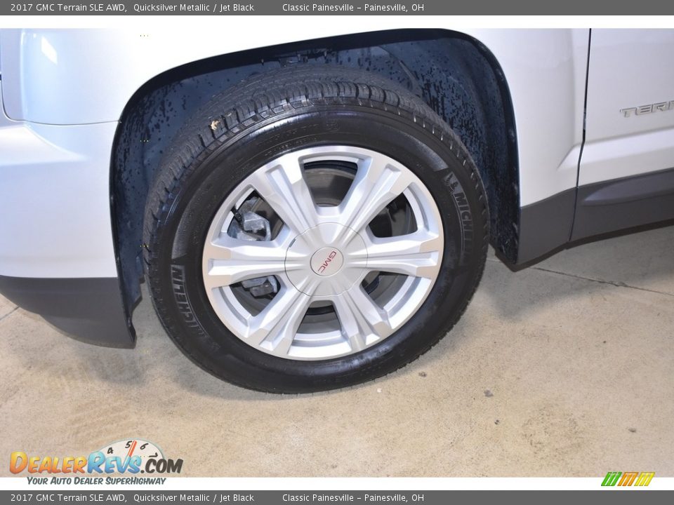 2017 GMC Terrain SLE AWD Quicksilver Metallic / Jet Black Photo #5