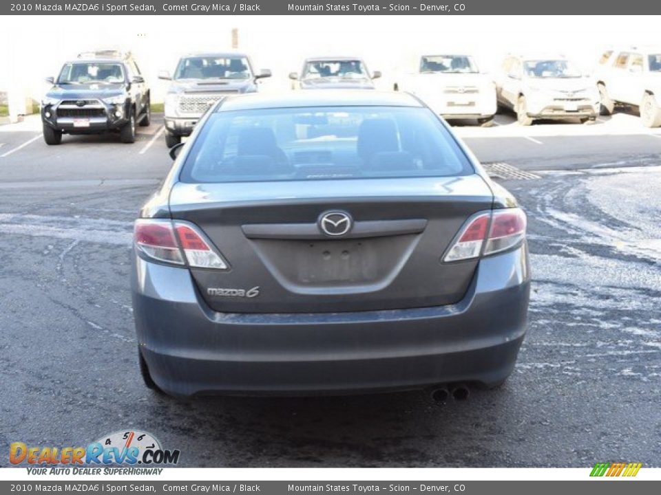 2010 Mazda MAZDA6 i Sport Sedan Comet Gray Mica / Black Photo #5
