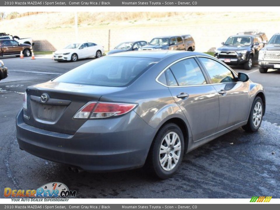 2010 Mazda MAZDA6 i Sport Sedan Comet Gray Mica / Black Photo #6