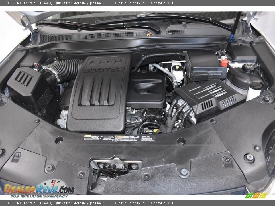 2017 GMC Terrain SLE AWD Quicksilver Metallic / Jet Black Photo #6