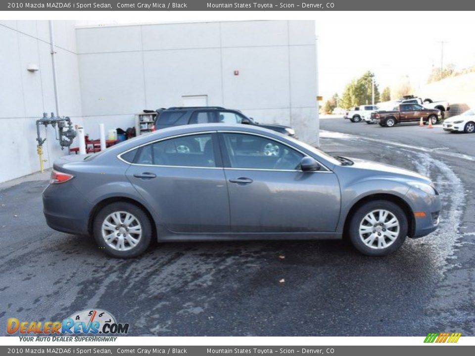 2010 Mazda MAZDA6 i Sport Sedan Comet Gray Mica / Black Photo #7