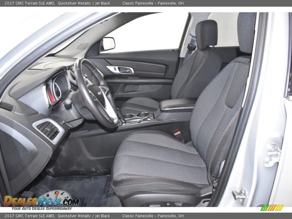 2017 GMC Terrain SLE AWD Quicksilver Metallic / Jet Black Photo #7
