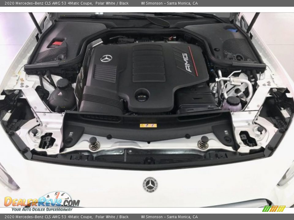 2020 Mercedes-Benz CLS AMG 53 4Matic Coupe 3.0 Liter AMG biturbo DOHC 24-Valve VVT Inline 6 Cylinder w/EQ Boost Engine Photo #8