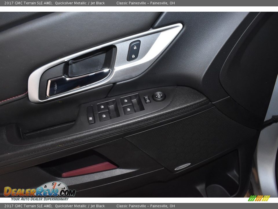 2017 GMC Terrain SLE AWD Quicksilver Metallic / Jet Black Photo #10