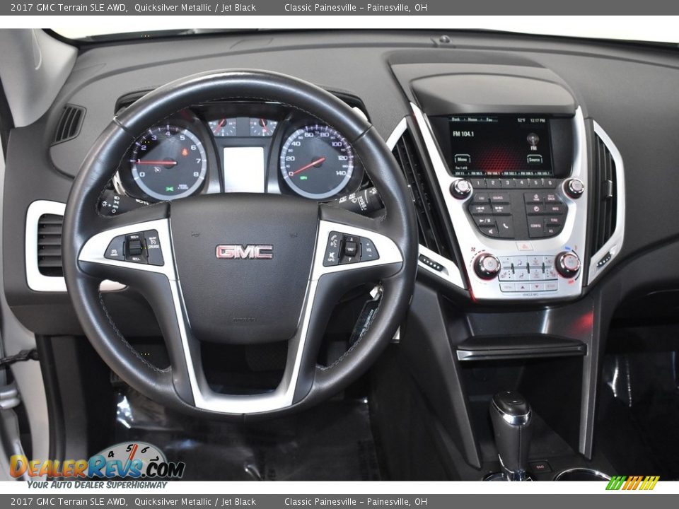 2017 GMC Terrain SLE AWD Quicksilver Metallic / Jet Black Photo #11