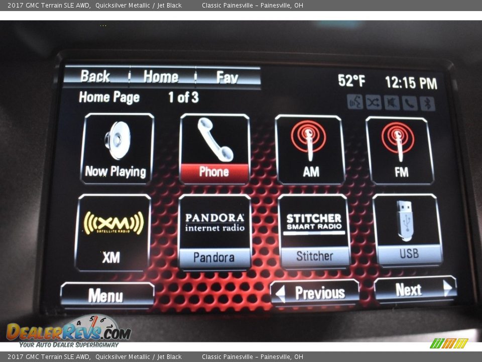 2017 GMC Terrain SLE AWD Quicksilver Metallic / Jet Black Photo #13